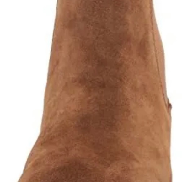 NIB! Steve Madden Leopold Chelsea Ankle Boot SZ 9.5 Chestnut Brown Suede - Picture 9 of 10